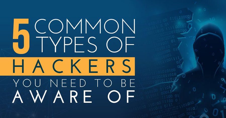 5 common types of hacker