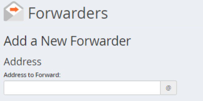 add a new forwarder