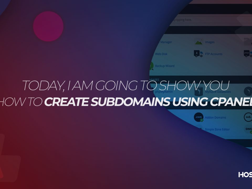 How to Create Subdomain in cPanel