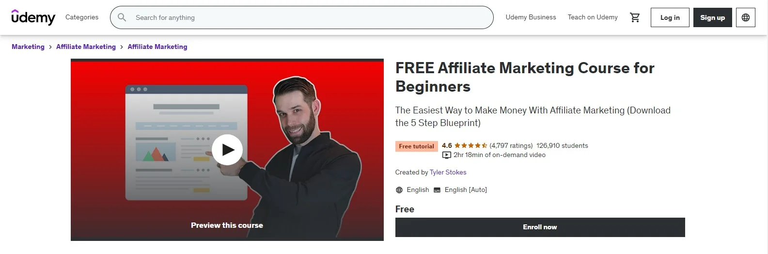 Affiliate Marketing Udemy